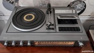 Sistem audio Philips 902 Stereo Music Centre cu boxe ITT HIFI E2-120 - imagine 4