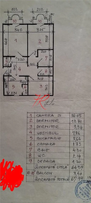 Vanzare apartament 3 camere Aviatiei