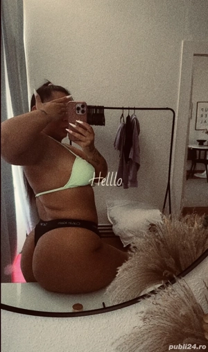 Nouă în oraș pentru 3 zile , bruneta plinuță cu forme 