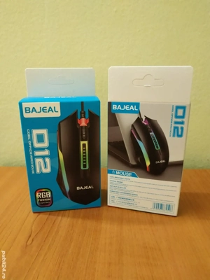 Mouse Gaming Office cu iluminare RGB, nou.