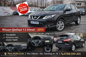 Nissan Qashqai 1.5 Diesel posibilitate rate fara avans 