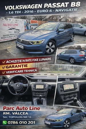 volkswagen Passat Posibilitate rate fara avans 