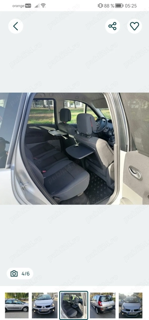 Vând Renault Scenic Conquest 1,9 dci  an 2008 - imagine 3