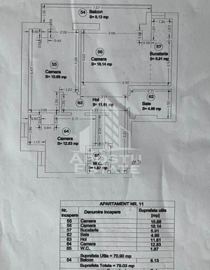 Apartament 3 camere de vanzare,bloc nou, zona Aradului Timisoara - imagine 12