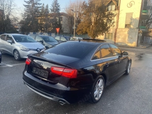 AUDI A6 S-Line 2,0 tdi 177cp Navi mare cutie automata trapa bi-xenon - imagine 3