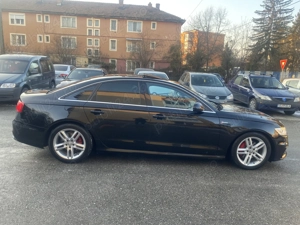 AUDI A6 S-Line 2,0 tdi 177cp Navi mare cutie automata trapa bi-xenon - imagine 5