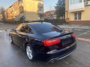 AUDI A6 S-Line 2,0 tdi 177cp Navi mare cutie automata trapa bi-xenon - imagine 4