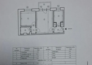 Mircea cel Batran - Apartament 2 Camere 