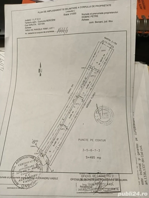 Teren 495m2 Comuna Berceni