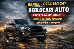 Deblocari Usi Auto Masini Lacatus Timisoara Fara Distrugere