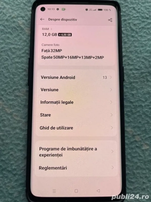  Telefon Opo  find x3 Neo la cutie  - imagine 3