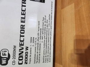 Convector electric cu tekecimandă poate fi ș8 programat să pornească singur.