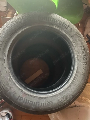 Vând set 4 anvelope Continental 225/65 R17 – stare foarte bună - imagine 2