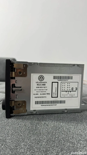 Radio RCD 200 MP3 player Polo 9N