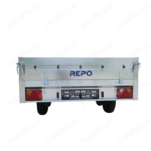 Remorca Auto Cargo REPO QSD 3116 3100 x 1600 x 300 mm dublu-ax 750 kg. - imagine 5