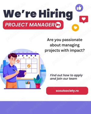 Angajam manager de proiect