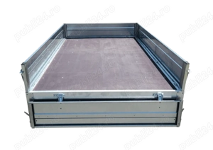 Remorca Auto Cargo REPO QSD 3116 3100 x 1600 x 300 mm dublu-ax 750 kg. - imagine 3
