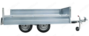 Remorca Auto Cargo REPO QSD 3116 3100 x 1600 x 300 mm dublu-ax 750 kg. - imagine 2