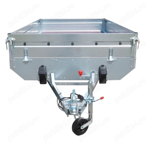 Remorca Auto Cargo REPO QSD 3116 3100 x 1600 x 300 mm dublu-ax 750 kg. - imagine 7