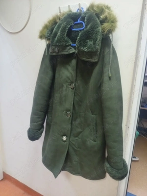 Cojoc dama, blana sintetica, marime 4XL 