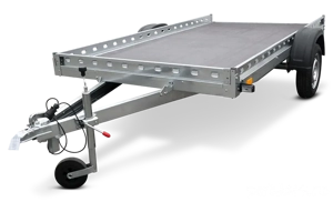 Remorca Auto Apicola PED 3016A 3000 x 1600 x 100 mm platforma 750 kg.