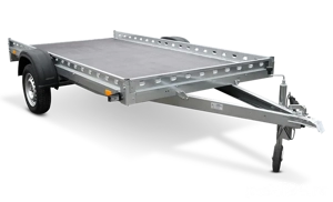 Remorca Auto Apicola PED 3016A 3000 x 1600 x 100 mm platforma 750 kg. - imagine 3