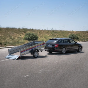 Remorca Auto REPO RDS 2412 Basculabilă 2400 x 1250 x 390 mm 750 kg. - imagine 3