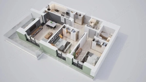 Apartament modern cu 3 camere, Rate la Dezvoltator 7 ani - imagine 11
