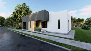 Petrachioaia Ilfov 2500 mp toate utilitatile Imaginile cu casele sunt propuneri pentru clienti - imagine 5