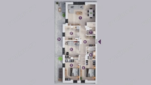 Apartament cu 4 camere, Rate la Dezvoltator pe 7 ani - imagine 2