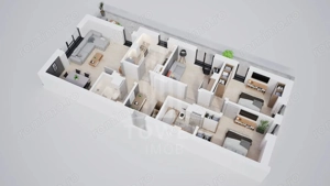 Apartament cu 4 camere, Rate la Dezvoltator pe 7 ani - imagine 3