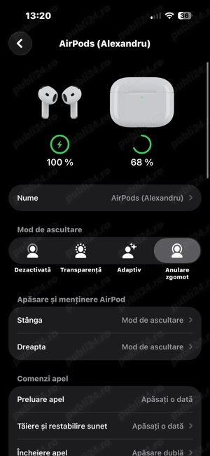 IPhone 15 128GB si AirPods 4