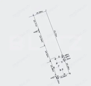  Teren 1850 mp  2 fronturi stradale  Moșnița Veche
