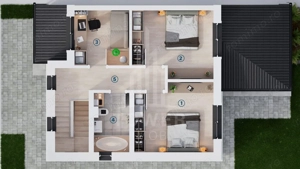 Duplex cu rate la dezvoltator– Comision 0% | Complex rezidențial nou, Șura Mică - imagine 2