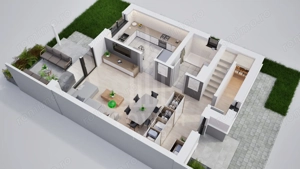 Duplex cu rate la dezvoltator– Comision 0% | Complex rezidențial nou, Șura Mică - imagine 4