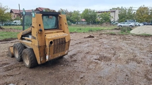 oferim servicii cu miniexcavator si bobcat