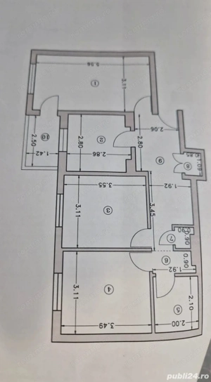 Apartament 3 camere zona Mihai Bravu - Kaufland Dristor - imagine 5