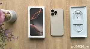 iPhone 16 Pro Max 256Gb, Desert T, liber 