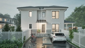 Casă single de vânzare într-un complex rezidențial nou  | Comision 0% - imagine 2