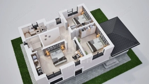Casă single de vânzare într-un complex rezidențial nou  | Comision 0% - imagine 9