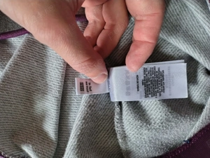 Bluzon TED BAKER Grey Knitted Jumper - Mens Size 3 Medium Purple Trim - imagine 2