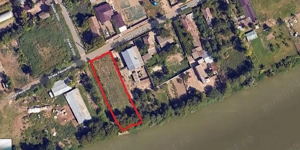 Vand teren intravilan cu deschidere la apa, asfalt, utilitati - imagine 7