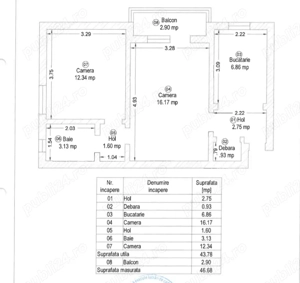 De vânzare apartament în orașul Buziaș 