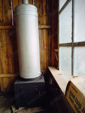 Vînzare boiler pe lemne cu focar 