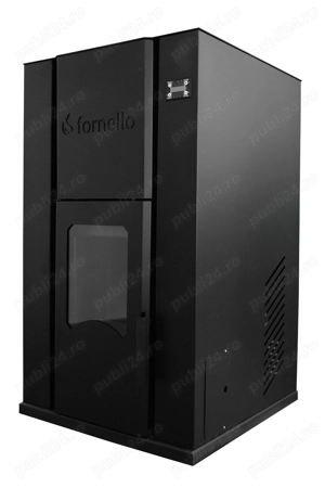 Termosemineu pe peleti Fornello Pellet King 35 kw si 40 kw