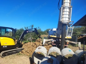 Executam fantani,fose mecanizat