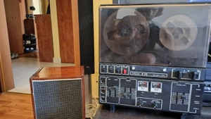 Sistem Hi-Fi Vintage: Magnetofon Tesla B115 + Boxe Tento 10 AC 401