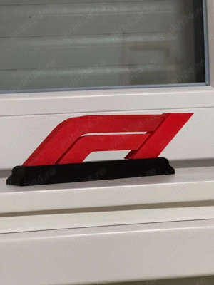 Placă decorativă birou Logo Formula 1 - imagine 3