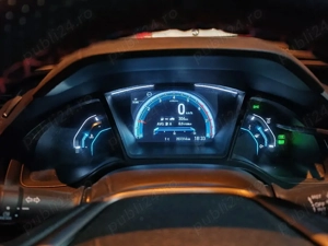 Honda Civic X - 2019, 1.0.benzina, manuala 6+1, - alb perlat -  Un singur proprietar ! - imagine 4