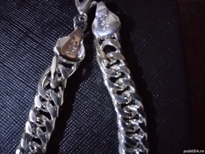 Bratara argint 925 barbateasca  - imagine 2